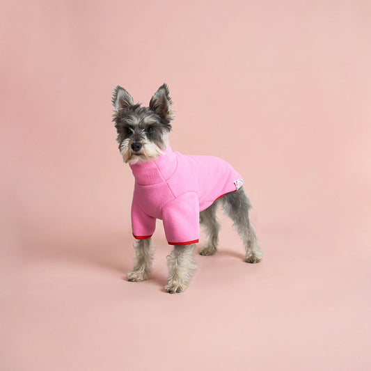 The Cosy Fleece - Pink & Red